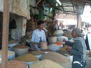 Sana'a - Old Town - Spice Souk