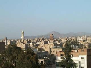 Sana'a - Old Town - View